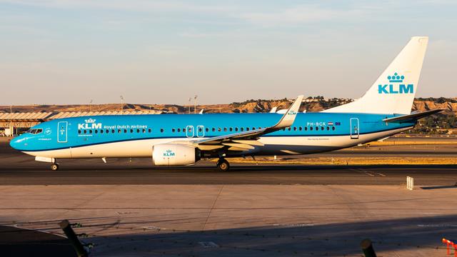 PH-BCK:Boeing 737-800:KLM